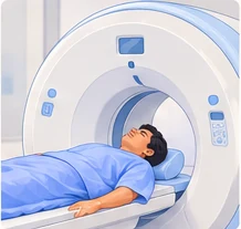 Medical illustration: imaging and staging