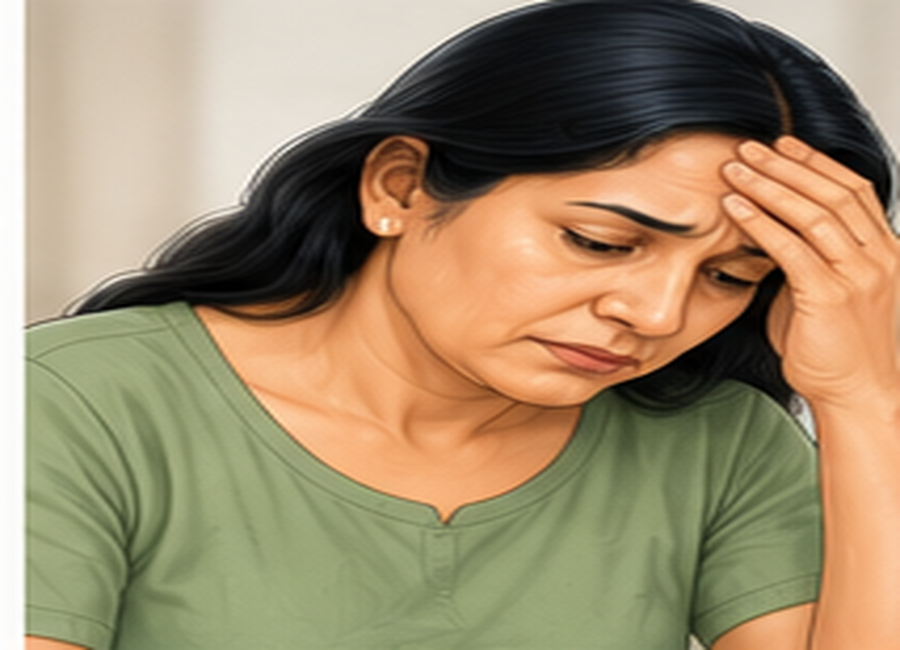 Illustration: bleeding between periods or after menopause