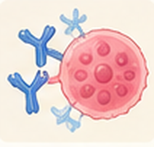 Illustration of immunotherapy